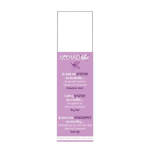 Nomad'life - Spray Dépilatoire À L'huile D'argan - 