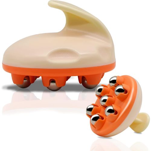 Masseur À Main Pour Massage De La Cellulite, Boule De Massage Des Tissus Profonds Pour Le Dos, Le Cou, Les Pieds, Les Épaules, Les Cuisses, Soulagement De La Douleur, Gants De Massage Pour Les Mains A 