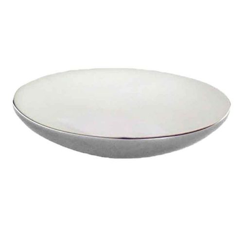 Porte Savon Uni Soft Touch "Mambo" 11cm Blanc