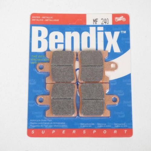 Plaquette De Frein Bendix Pour Moto Yamaha 1300 Fjr 2006-2008 Mf240 Neuf