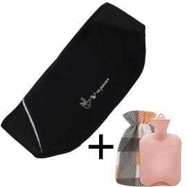 Chauffe mains, manchon chauffant 32 x 22 cm avec ceinture réglable - Noir -  Vivezen - Bouillotte - Achat & prix