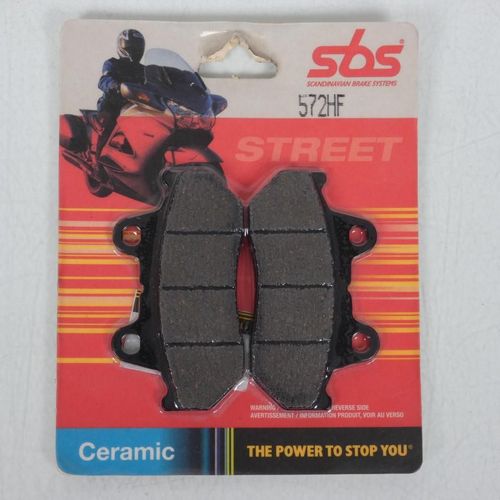 Plaquette De Frein Sbs Pour Scooter Honda 250 Cn Helix/Spazio 1988-1998 Av 572hf