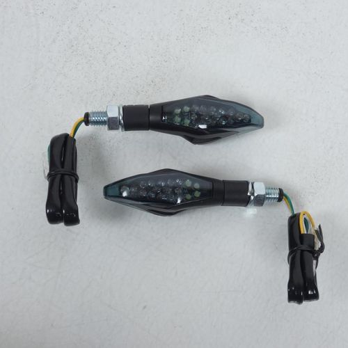 Paire De Clignotant Avant Led Avec Veilleuse Fumé Chaft Pour Moto Yamaha In208