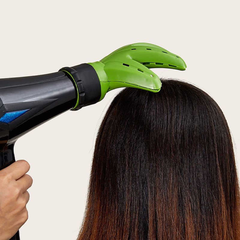 Diffuseur de s�che-cheveux, diffuseur de s�che-cheveux vert ... - 3
