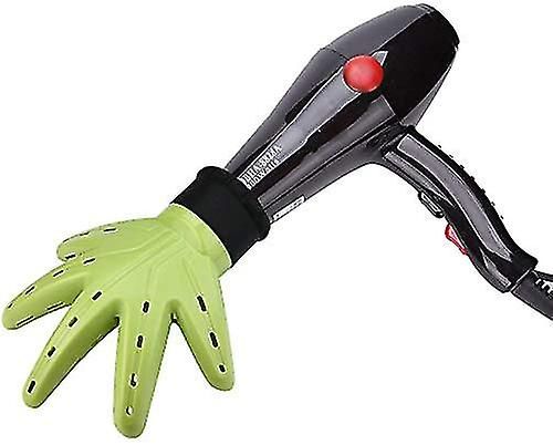 Diffuseur de s�che-cheveux, diffuseur de s�che-cheveux vert ... - 4