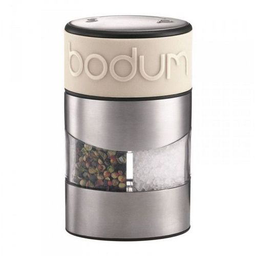 Bodum - Combi Moulin À Poivre Et Sel 11,2cm Chrome/Crème 11002-913