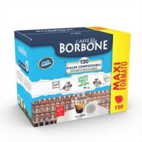 Cialde Ese 44mm Caffe Borbone Miscela Nobile Blu Box 120pz