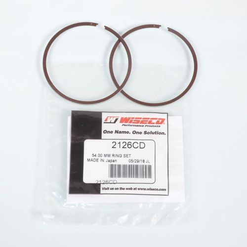 Segment De Piston Wiseco Pour Moto Suzuki 125 Rm 1977-1986 2126cd / 54mm Neuf