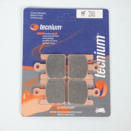 Plaquette De Frein Tecnium Pour Moto Suzuki 1000 Gsxr 2003 Mf288 Neuf
