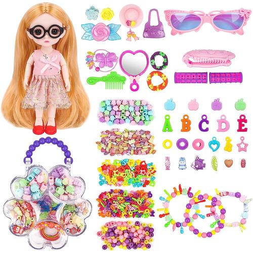 Kit Perles Enfant,Kits De Bijoux Et Perles pour Enfants,Bracelet