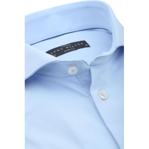 John Miller Chemise Hyperstretch Clair Bleu Clair Bleu Taille 38