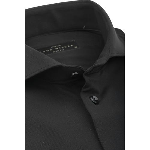 John Miller Chemise Hyperstretch Noir Taille 38