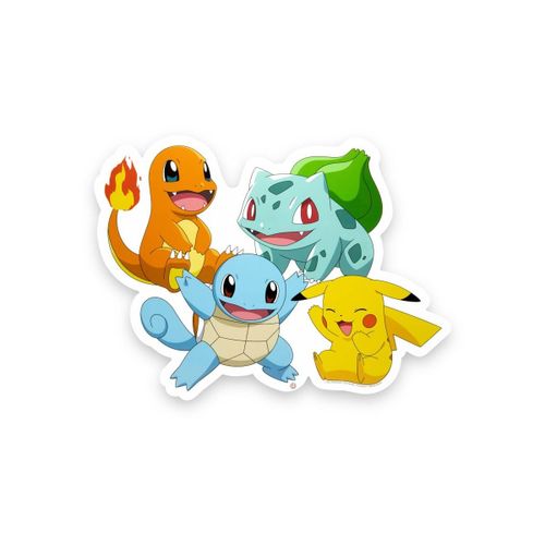 Pokemon Lampe Murale Neon Pikachu Et Starters