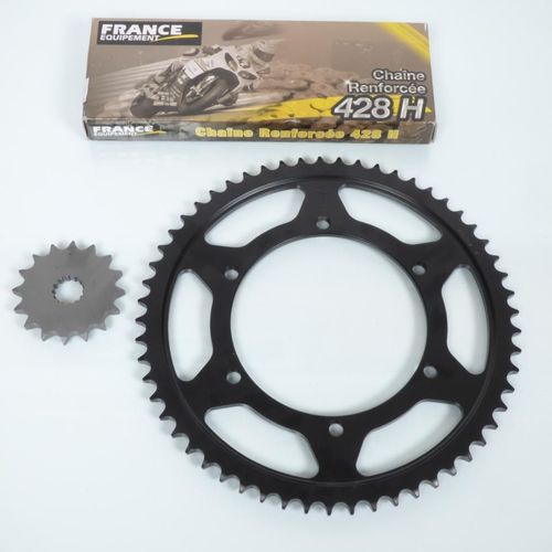 Kit Chaîne France Equipement Pour Moto Yamaha 125 Tdr 1993 À 2002 16x57 / 4fu / 5ae1/2 Neuf
