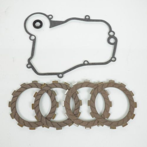 Kit Disque Embrayage Garnis Joint Teknix Pour Moto Derbi 50 Gpr Euro2 1997 À 2005 Neuf