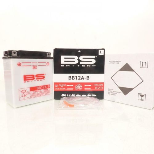 Batterie Bs Battery Pour Moto Honda 600 Transalp 1985 À 2000 Yb12a-B / 12v 12ah Neuf