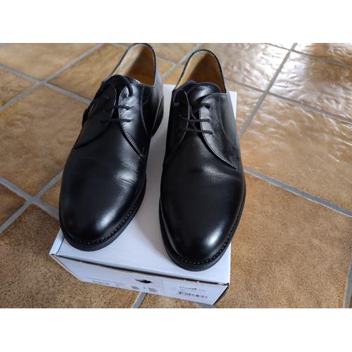 Derby Homme Cuir Noir T 40