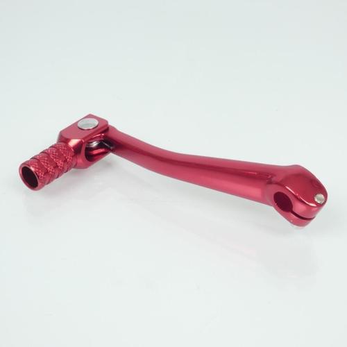 Sélecteur De Vitesse One Pour Moto Peugeot 50 Xr6 Repliable / Rouge Anodisé Neuf