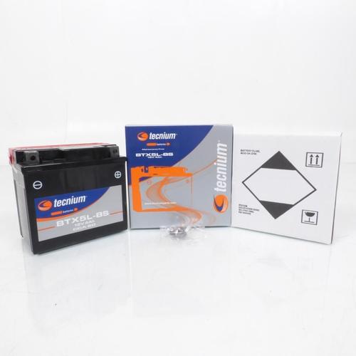 Batterie Tecnium Pour Moto Derbi 50 Senda R Drd Pro 2006 À 2014 Ytx5l-Bs / 12v 4ah Neuf