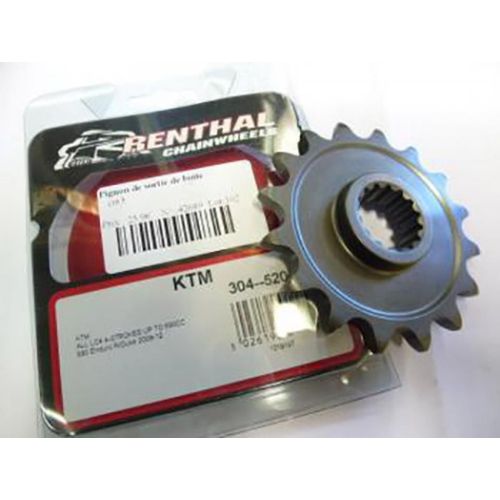 Pignon De Sortie De Boite Renthal Pour Moto Ktm 640 Adventure 2000-2005 Neuf