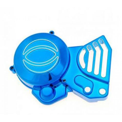Carter Cache Allumage Tuning Bleu One Pour Moto Derbi 50 Gpr Euro2 1997 À 2005 Neuf