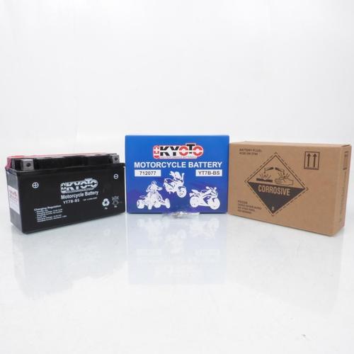 Batterie Kyoto Pour Scooter Yamaha 150 Hw Xenter 2012 À 2017 Yt7b-Bs / 12v 6,5ah Neuf