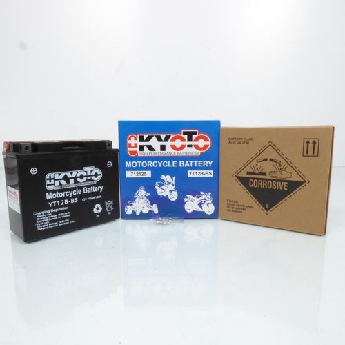 Batterie Kyoto Pour Moto Ducati 992 St3 2004 À 2007 Yt12b-Bs / 12v 10ah Neuf