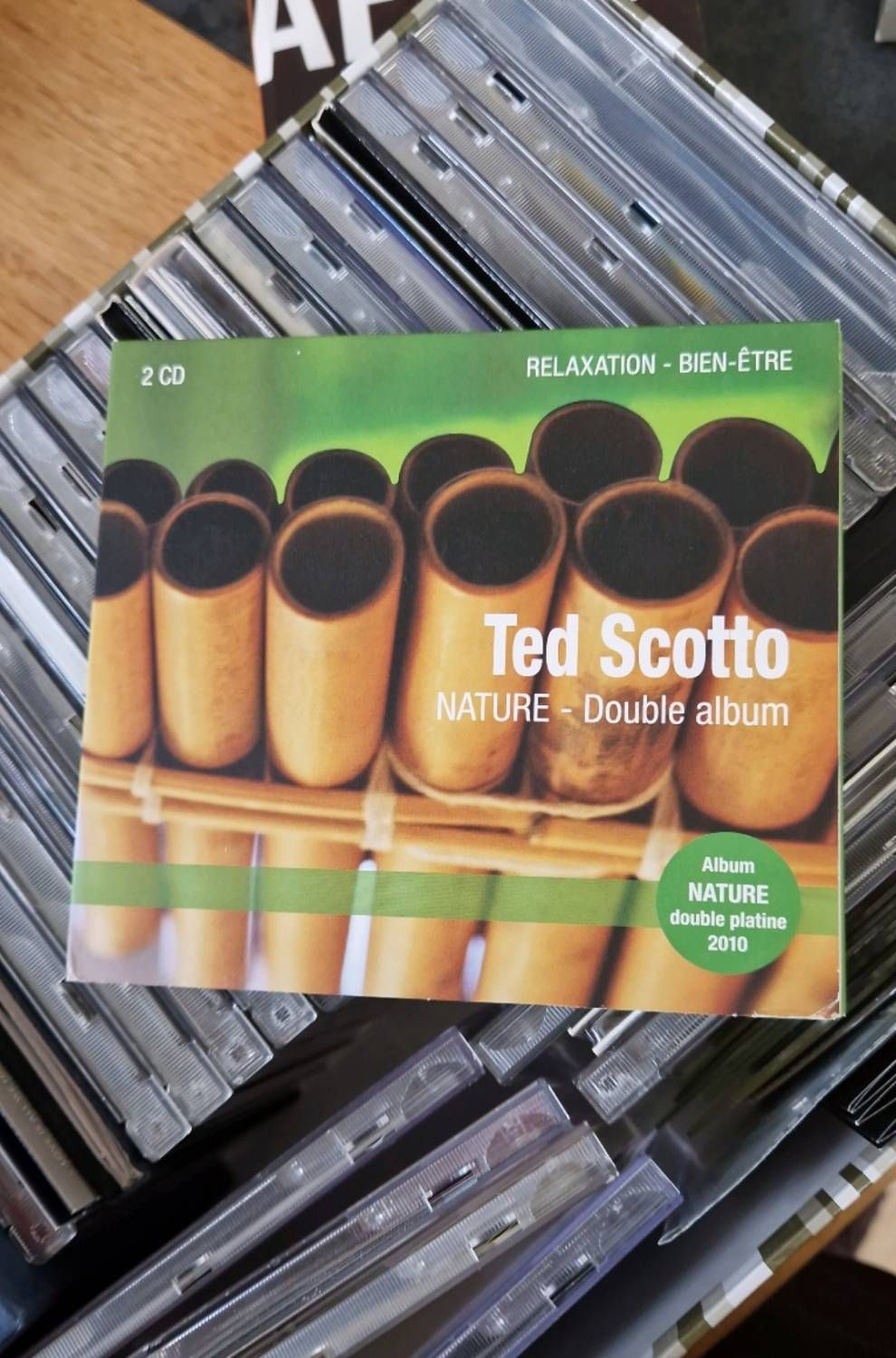 Cd Relaxation Bien Être Ted Scotto 2010