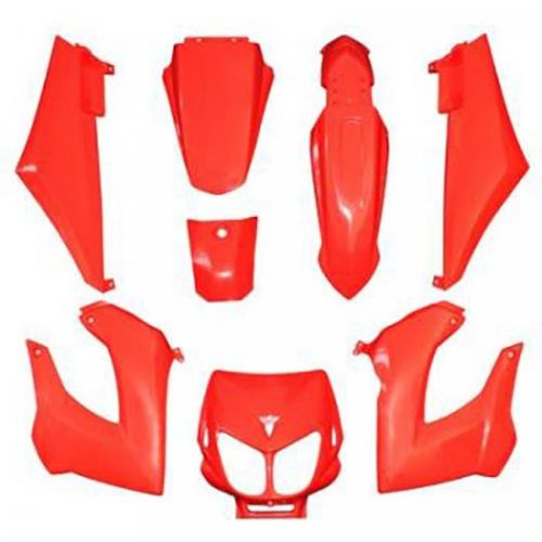 Kit Carénage P2r Pour Moto Derbi 50 Senda Xtrem 2000-2005 Neuf