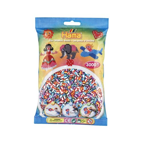 Hama Midi Sachet 3000 Perles Bicolores