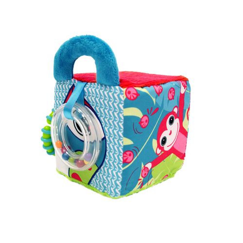 Ludi Cube D'eveil En Tissus