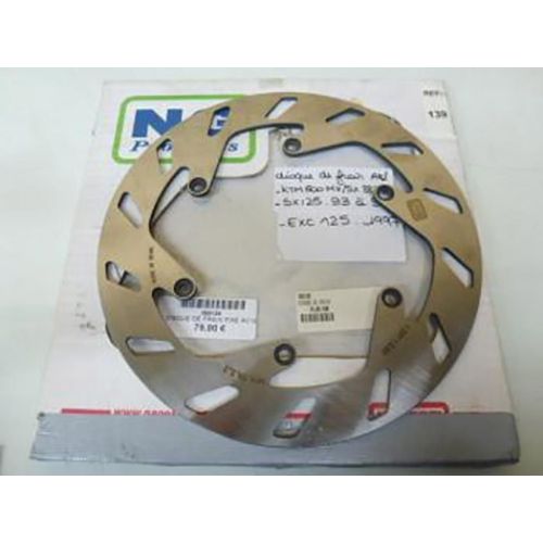 Disque De Frein Avant Ng Brakes Pour Moto Ktm 125 Egs Après 1997 Neuf