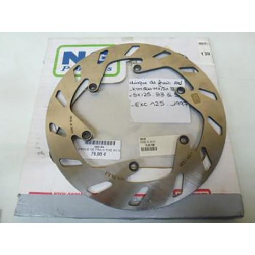 Disque De Frein Avant Ng Brakes Pour Moto Ktm 250 Gs Après 1996 Neuf