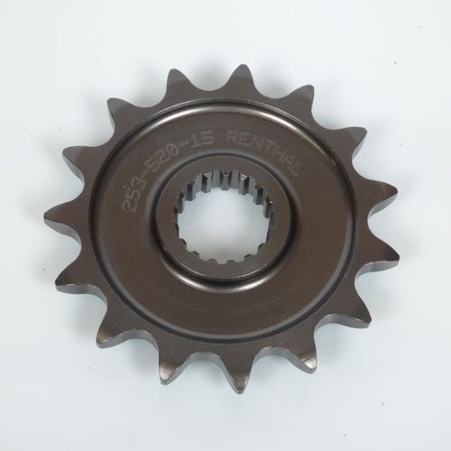 Pignon De Sortie De Boite Renthal 15 Dts P520 Pour Moto Honda 250 Cr 1988-2007