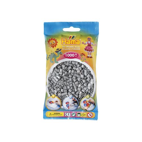 Hama Midi Sachet 1000 Perles Gris