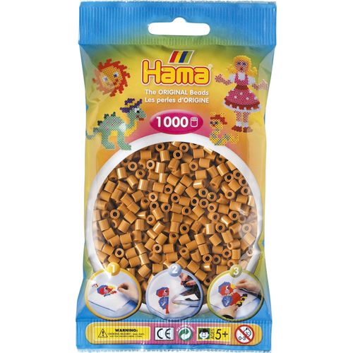Hama Midi Sachet 1000 Perles Marron Clair