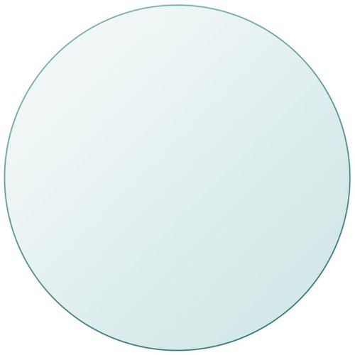 Vidaxl Dessus De Table Ronde En Verre Trempé 400 Mm