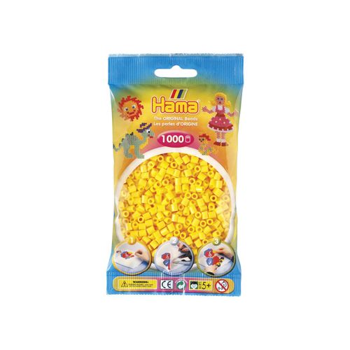 Hama Midi Sachet 1000 Perles Jaune