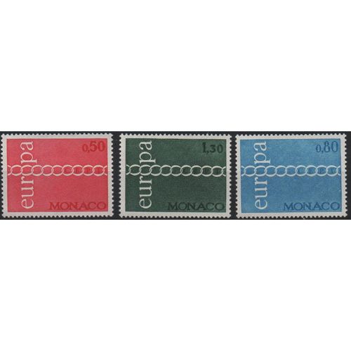 Monaco Timbres Europa 1971