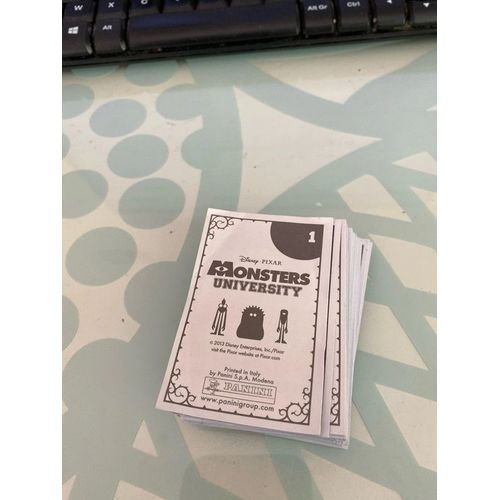 Lot 76 Images Album Panini Monsters University
