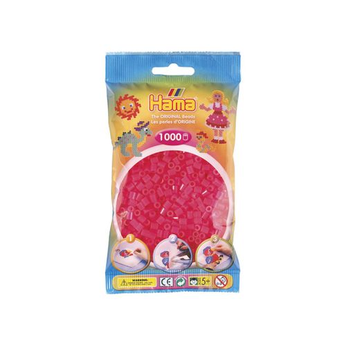 Hama Midi Sachet 1000 Perles Fushia