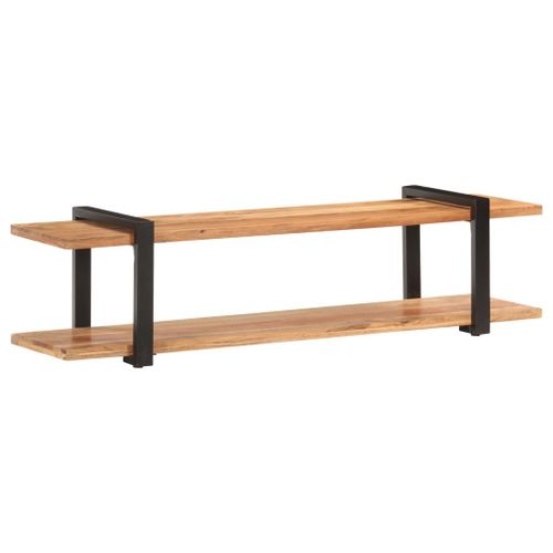 Vidaxl Meuble Tv 160x40x40 Cm Bois D'acacia Massif