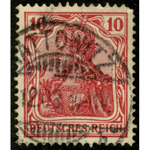 Timbre Oblitéré Deutsches Reich 10