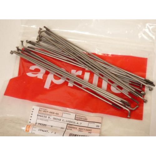 Rayon De Jante Origine Pour Moto Aprilia 50 Classic 1992 À 1999 Ap8208185 Neuf