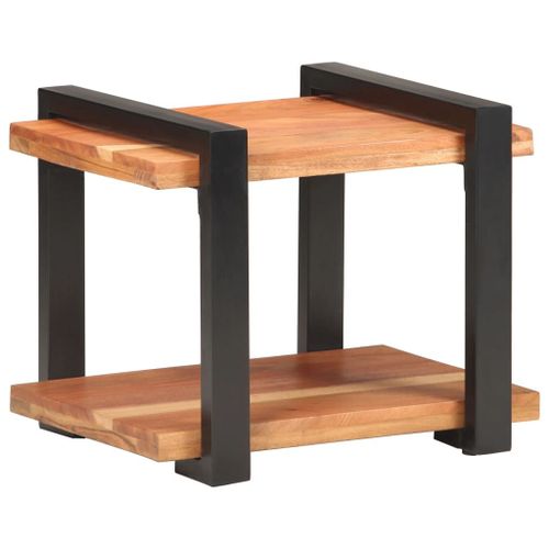 Vidaxl Table De Chevet 50x40x40 Cm Bois D'acacia Massif