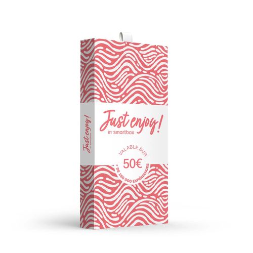 Carte Cadeau Just Enjoy ! Relax - 50 € - Smartbox - Coffret Cadeau Multi-Thèmes
