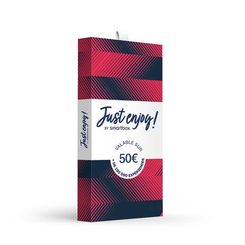 Carte Cadeau Just Enjoy ! Adrénaline - 50 € - Smartbox - Coffret Cadeau Multi-Thèmes