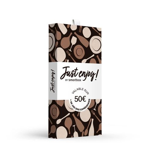 Carte Cadeau Just Enjoy ! Délices - 50 € - Smartbox - Coffret Cadeau Multi-Thèmes
