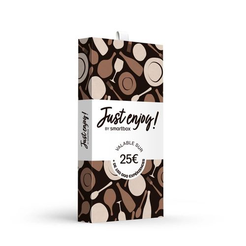 Carte Cadeau Just Enjoy ! Délices - 25 € - Smartbox - Coffret Cadeau Multi-Thèmes