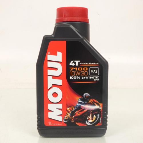 Huile Motul Pour Moto 4 Temps 7100 10w30 100% Synthèse Motul Neuf